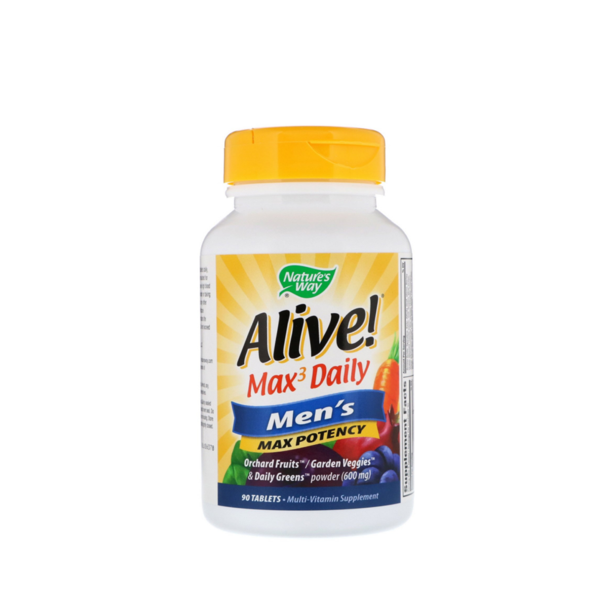 Nature’s Way Alive!® Max3 Daily Men’s Max Potency Multivitamin 90 Tablets