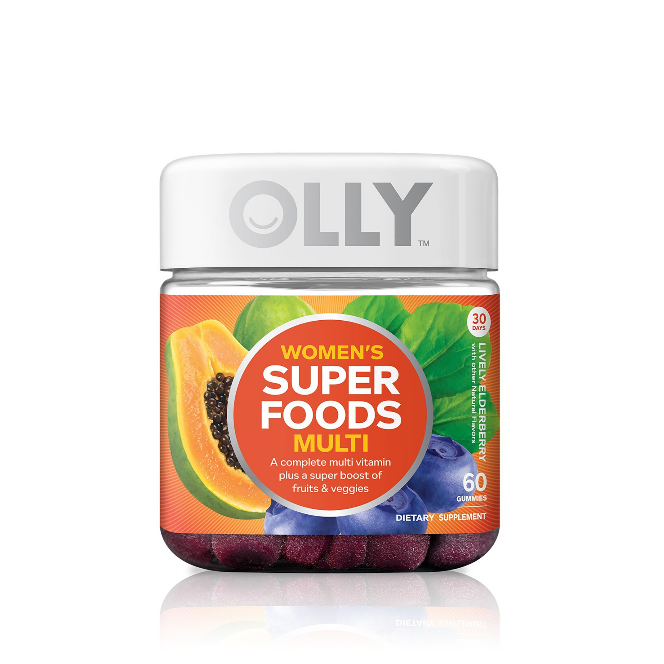 OLLY Women’s Super Foods Gummy Multivitamin Bevy Beauty