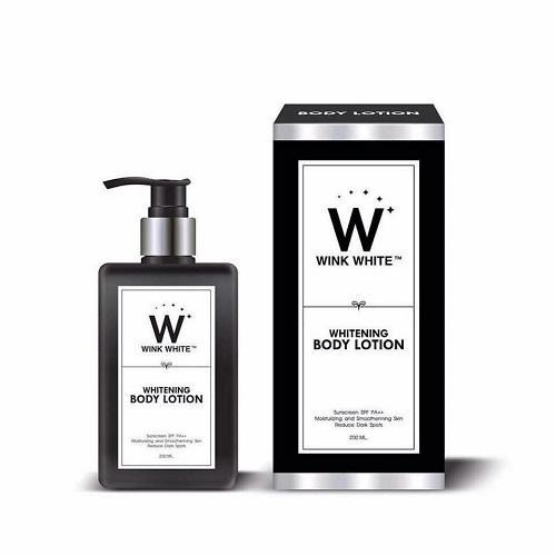 Formulated with black tomato from Korea which contains 3 times more vitamins than ordinary tomatoes and other natural whiteners such as: Glutathione, White Strawberry, Cucumber, and Aloe Vera Babasis Extract, Wink White body lotion offers whitening effect, whilst nourishing the skin.