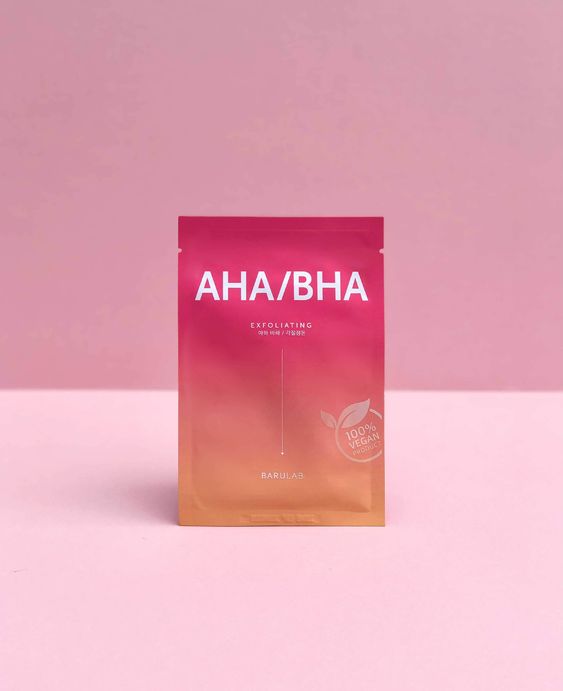 Barulab AHA/BHA Exfoliating Sheet Mask - Bevy Beauty